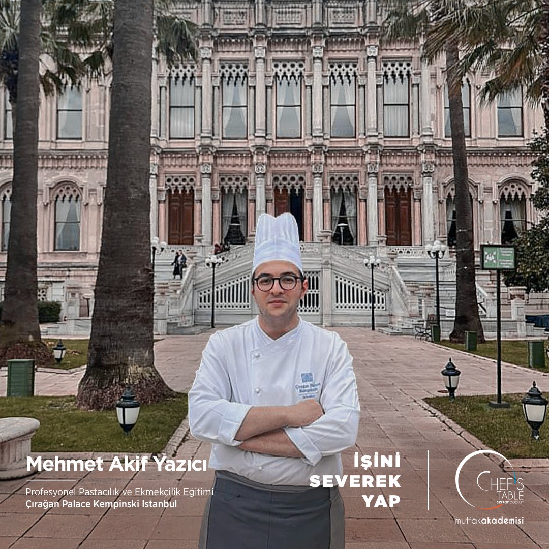 Mehmet Akif Yazıcı, Çırağan Palace Kempinski Istanbul’da!