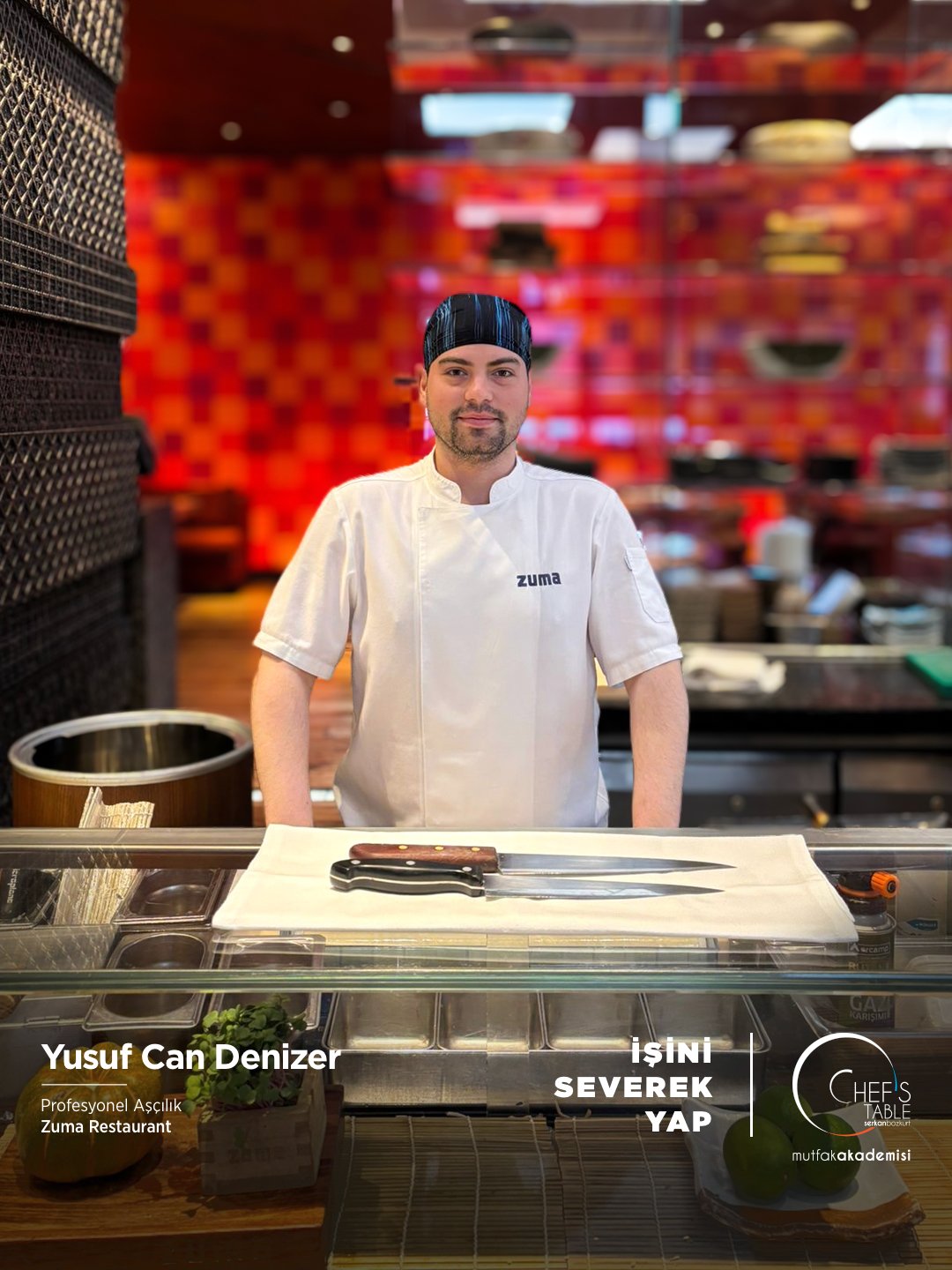 Yusuf Can Denizer, Zuma Restaurant’ta!