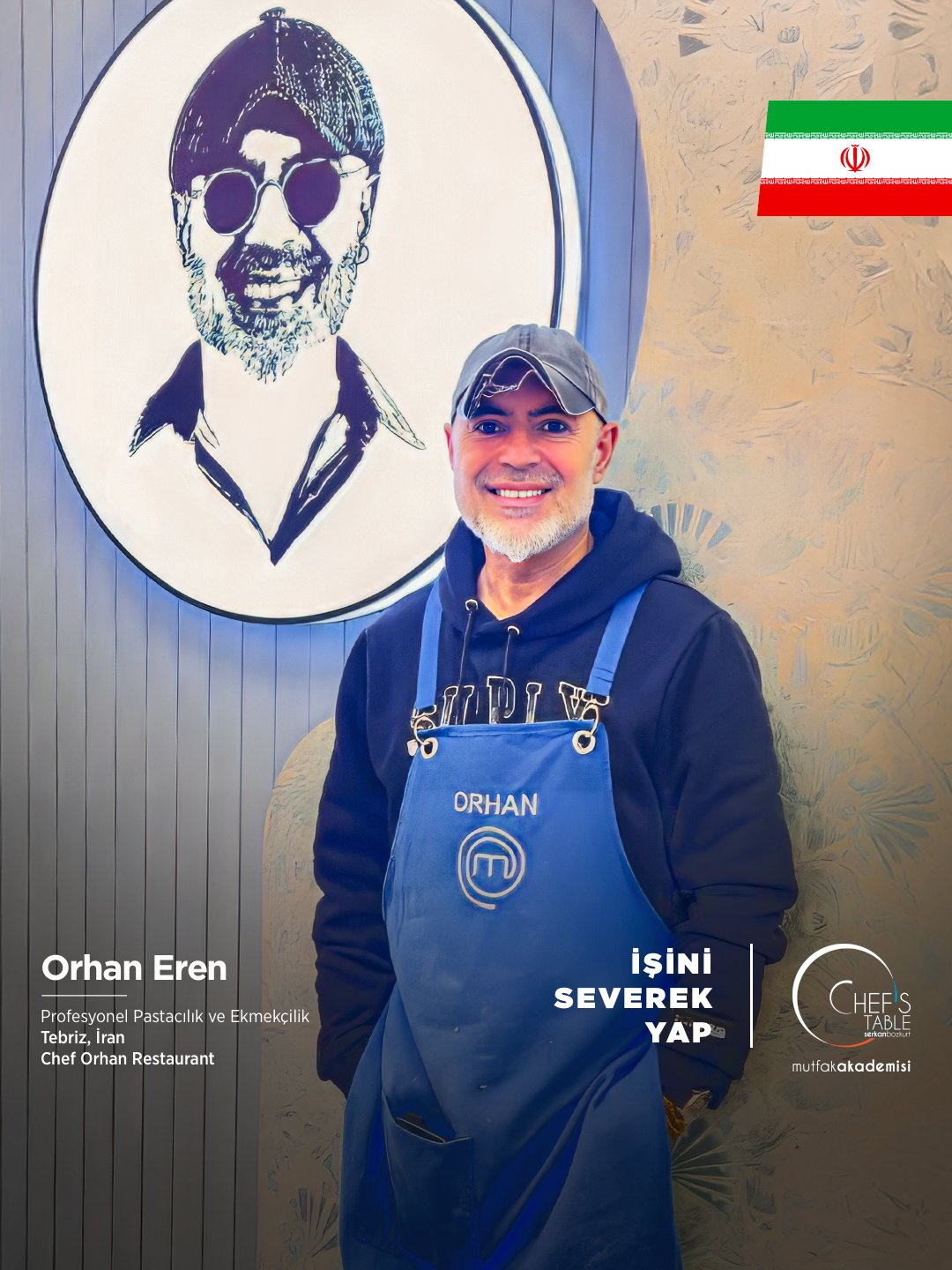 Orhan Eren, Tebriz, İran’da sokak lezzetleri konseptiyle Chef Orhan'da!