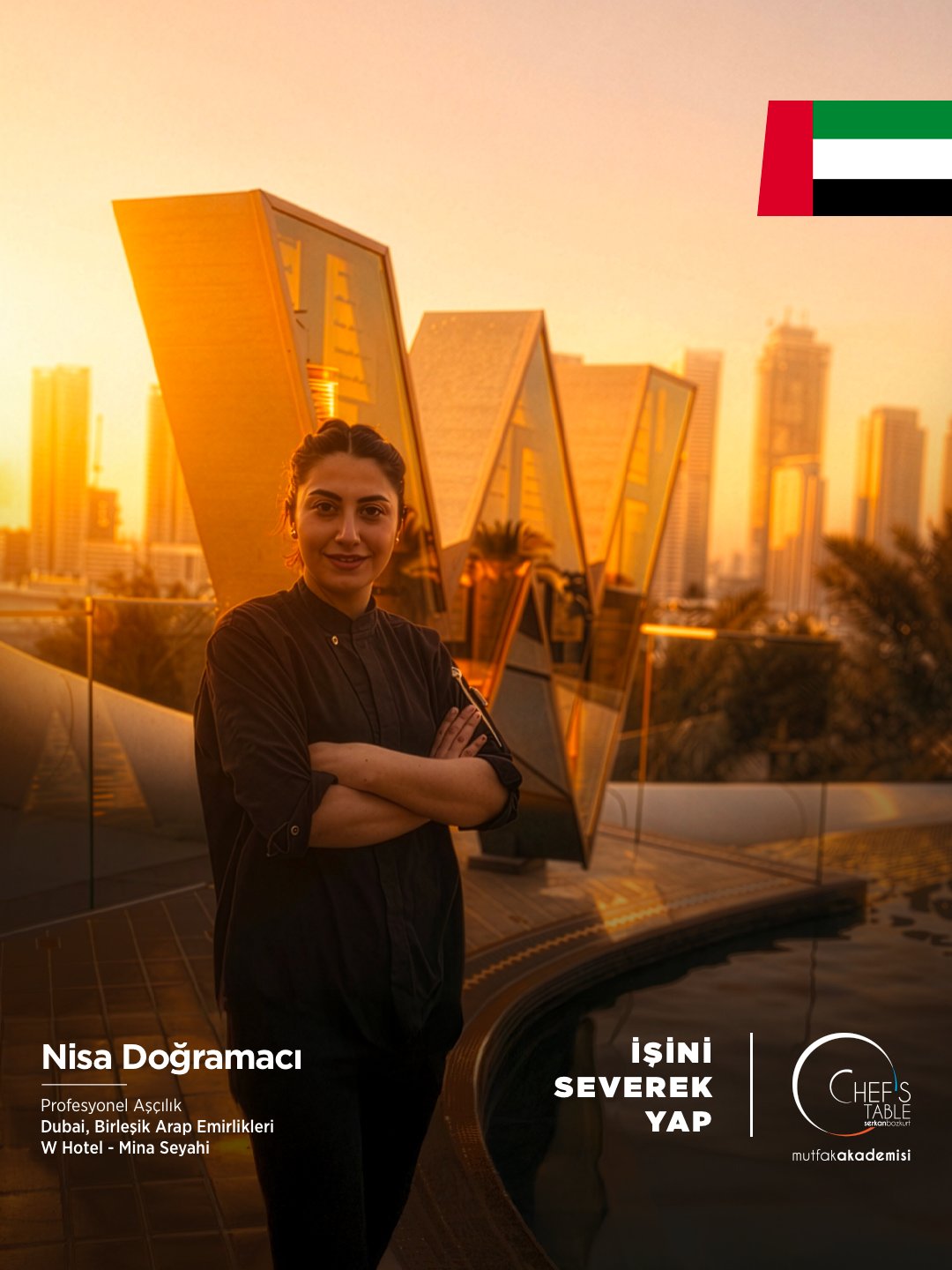 Nisa Doğramacı, Dubai, Birleşik Arap Emirlikleri’nde bulunan W Hotel - Mina Seyahi’de!