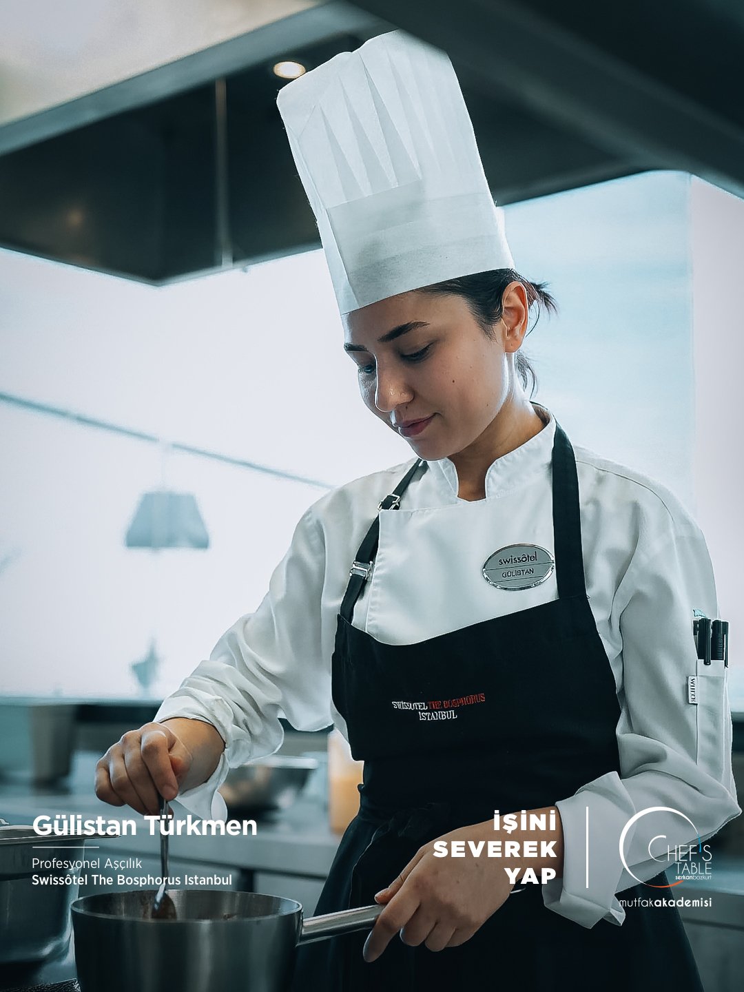 Gülistan Türkmen, stajını yaptığı Swissôtel The Bosphorus Istanbul’da!
