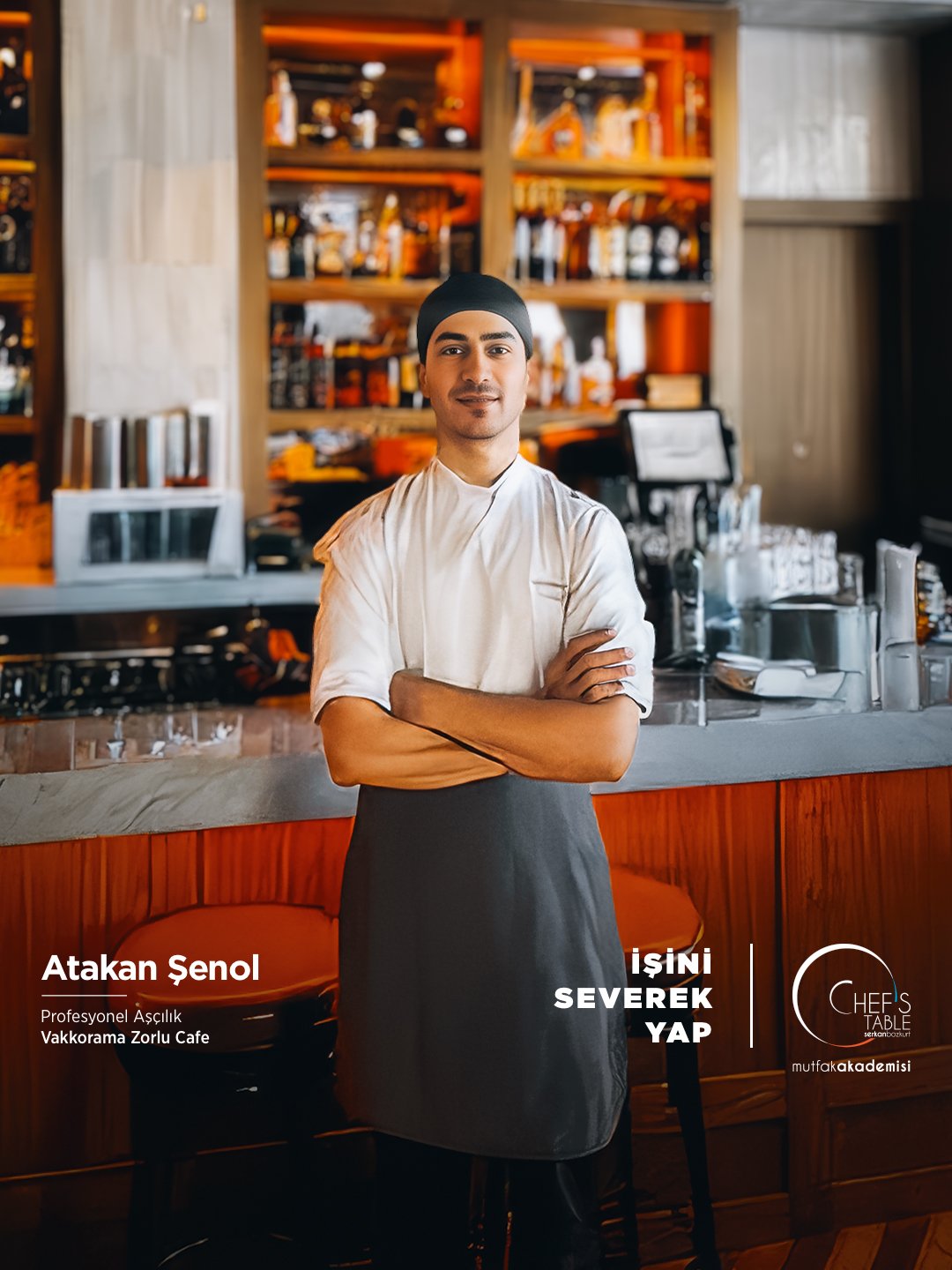 Atakan Şenol, Vakkorama Zorlu Cafe’de!