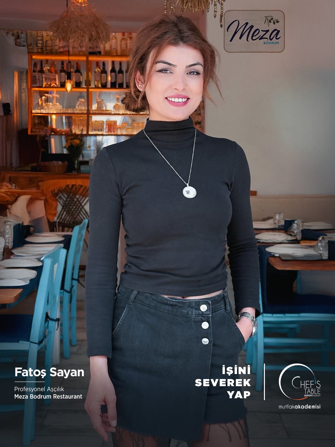 Fatoş Sayan, Bodrum’da Meza Restaurant'ta!