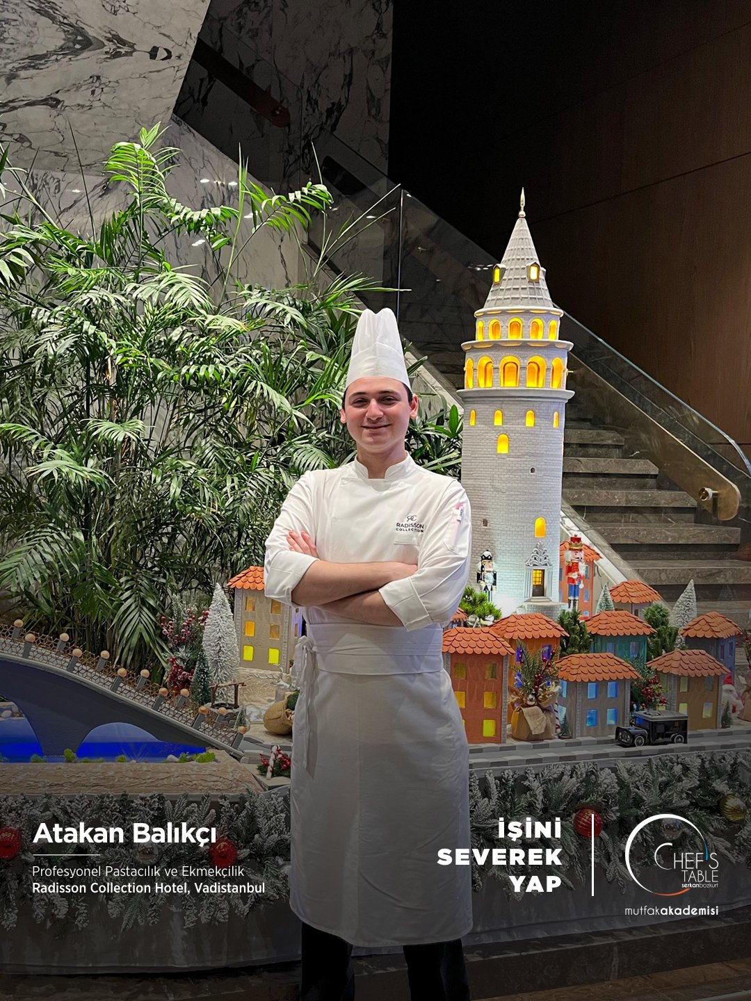 Atakan Balıkçı, Radisson Collection Hotel, Vadistanbul’da!