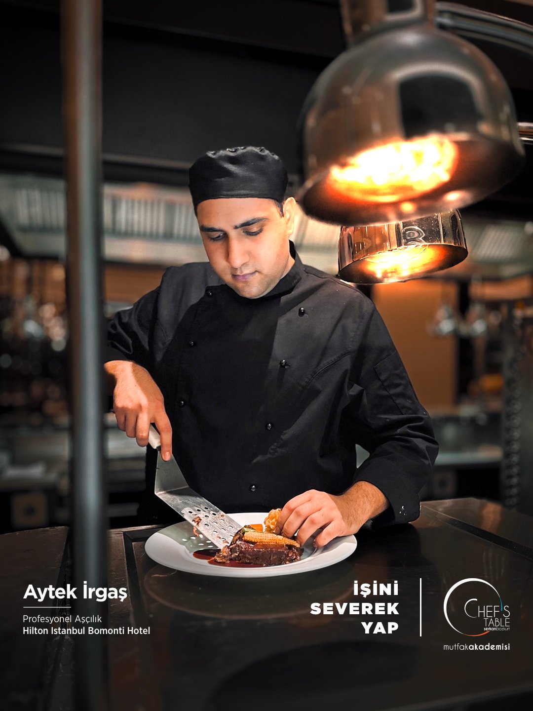 Aytek İrgaş, stajını yaptığı Hilton Bomonti İstanbul Hotel’de!
